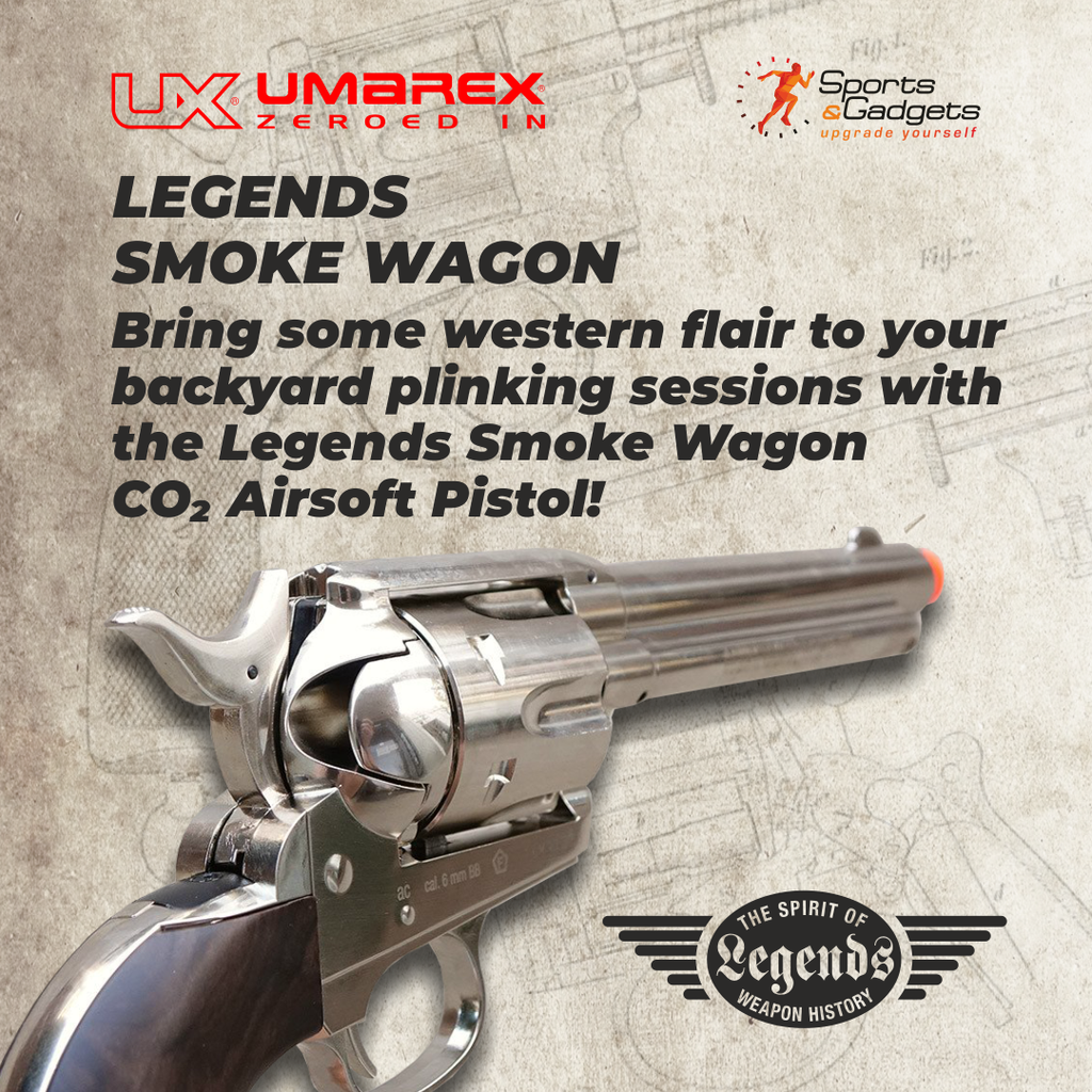  Elite Force Umarex Legends Smoke Wagon Revolver 6mm