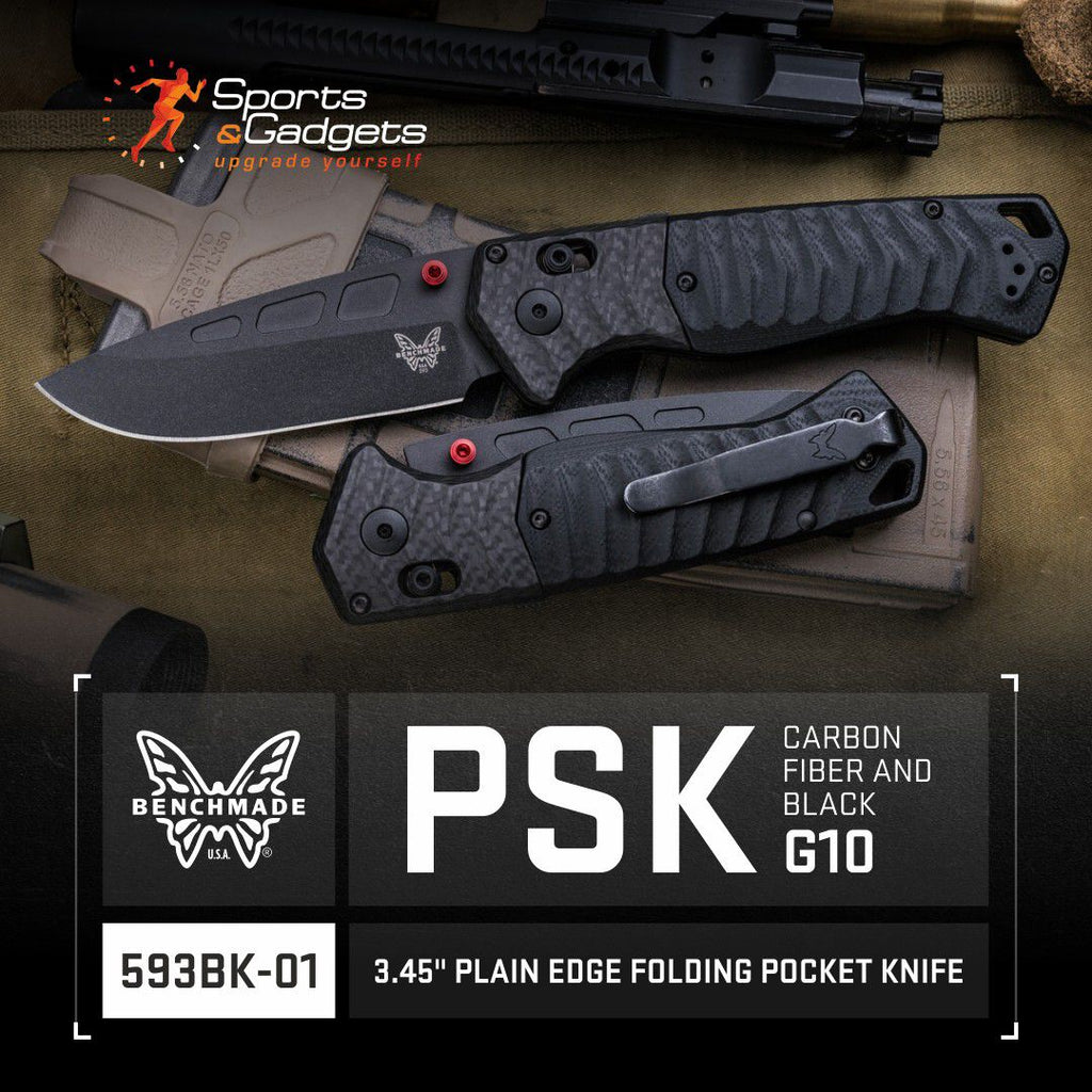 Discover the Benchmade PSK 593BK-01: The Ultimate Folding Pocket Knife for Outdoor Survival