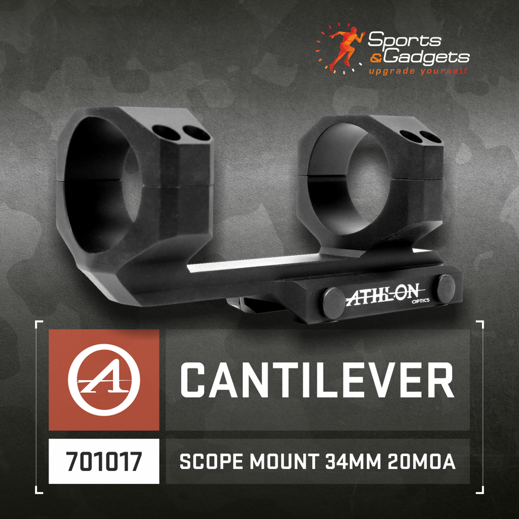 Unleash the Full Potential of Your Optics with Athlon Cantilever Scope Mount 34MM 20MOA