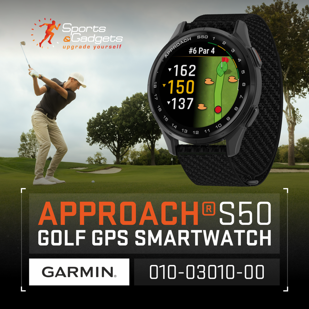 Garmin Approach S50 Golf GPS Smartwatch: Elevate Your Game On and Off the Course