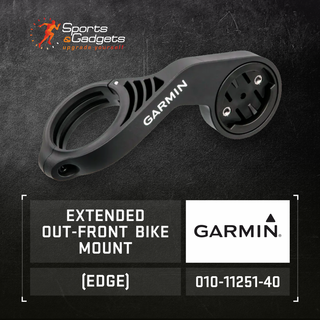 Maximize Your Cycling Experience with the Garmin Extended Out-Front Bike Mount (010-11251-40)