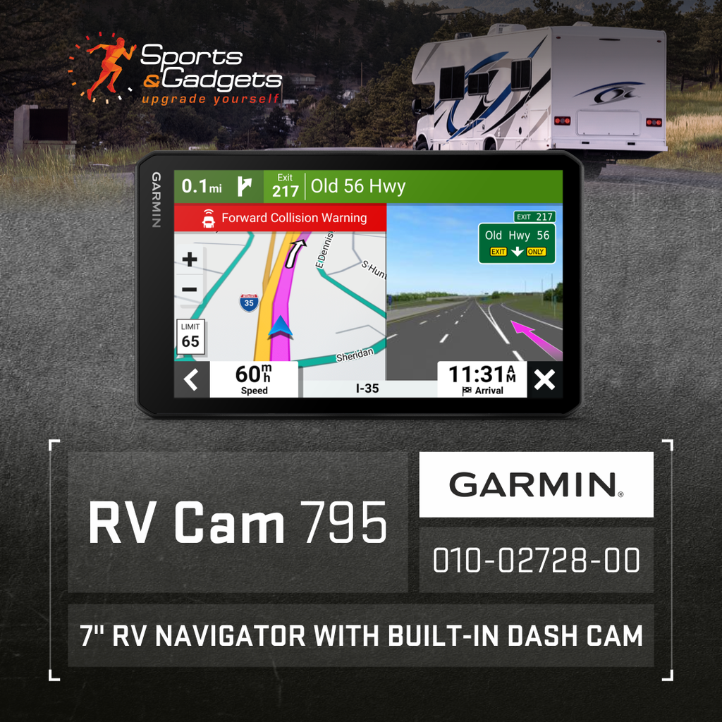 Explore the Open Road with Garmin RV Cam 795: Your Ultimate RV GPS Navigator