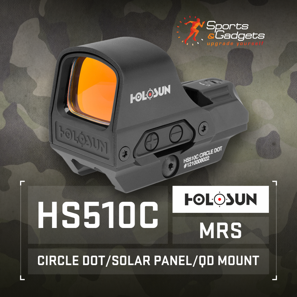 Enhance Your Shooting Precision with the Holosun HS510C Open Reflex Circle Dot Sight