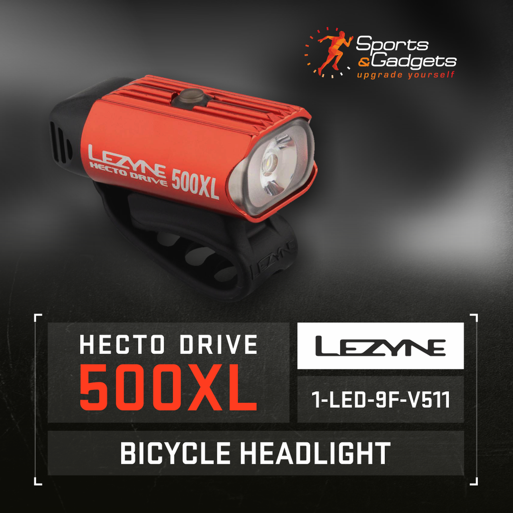 Illuminate Your Ride with the Lezyne Hecto Drive 500XL Bicycle Headlight