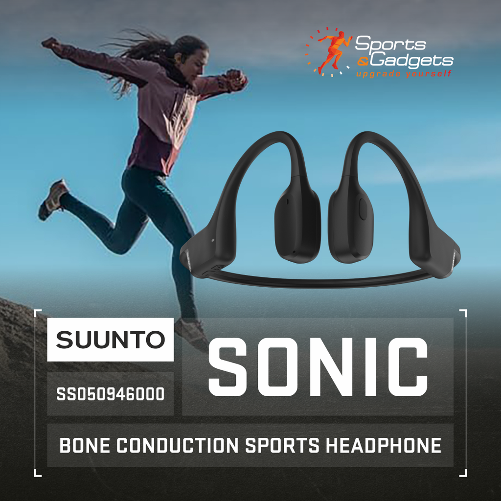 Stay Connected and Aware with the SUUNTO Sonic Open-Ear Bone Conduction Sports Headphones