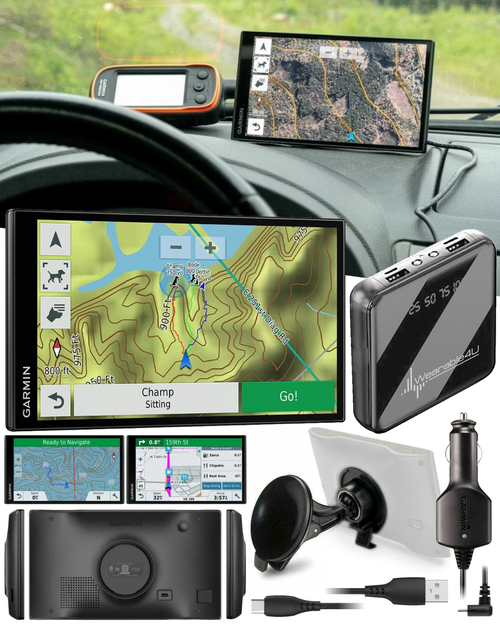 Garmin Drivetrack 71 in-Vehicle Dog Tracking and GPS Navigator 6.95" TFT Display (010-01982-00)