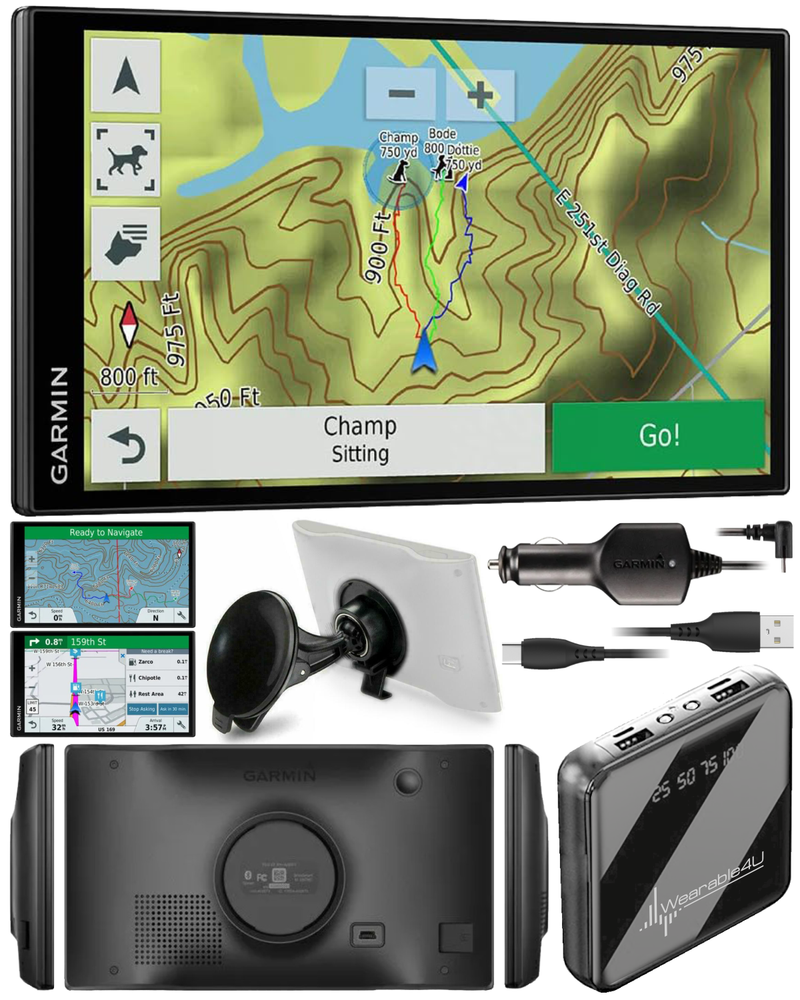 Garmin Drivetrack 71 in-Vehicle Dog Tracking and GPS Navigator 6.95" TFT Display (010-01982-00)