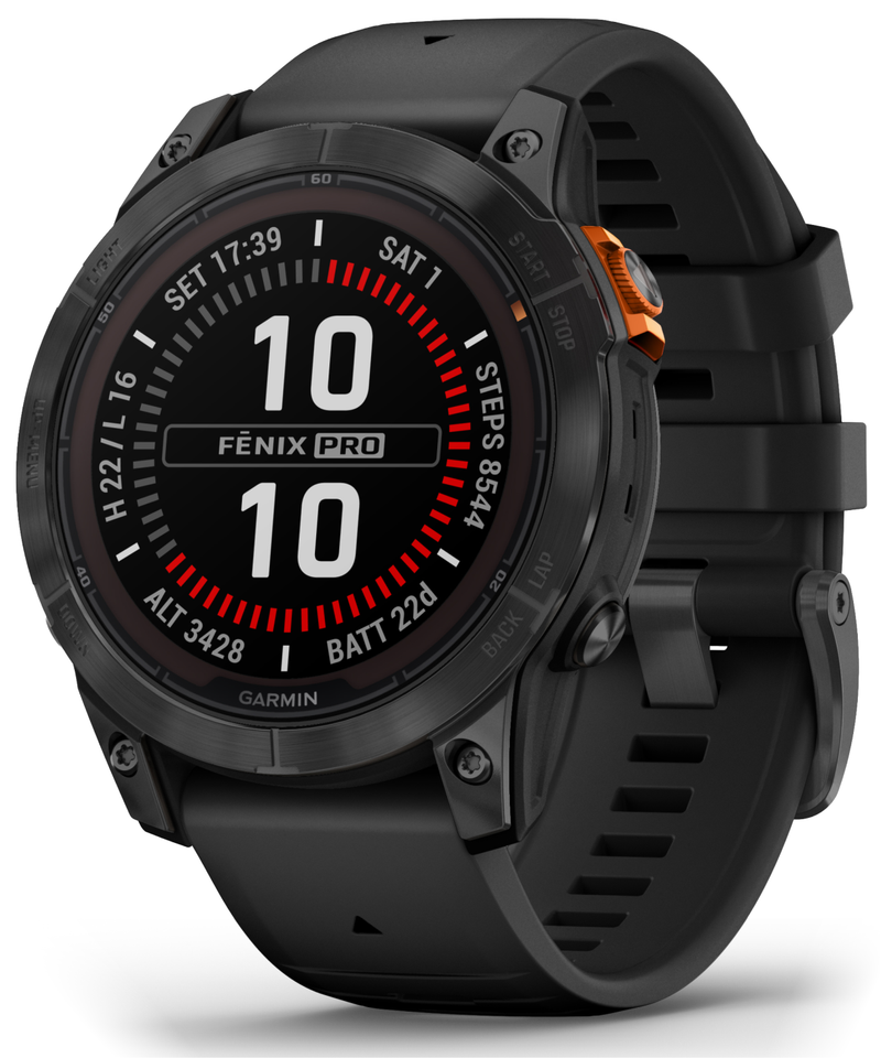 Garmin Fenix 7 Pro Solar Series Multisport GPS 42/47/51 mm Smartwatch | Wearable4U Bundle