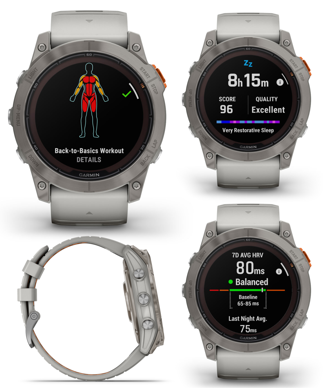 Garmin fenix 7X Pro Sapphire Solar GPS Smartwatch 51 mm Fiber-reinforced  polymer Carbon Gray DLC Titanium 010-02778-10 - Best Buy