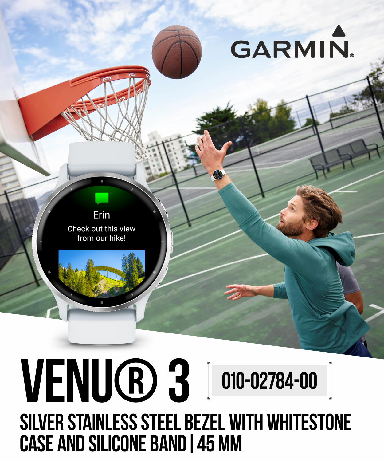 Garmin Venu® 3  Fitness and Health Smartwatch