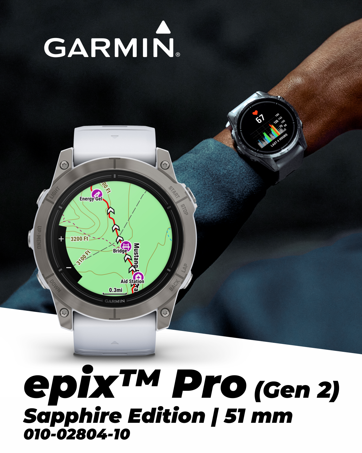 GARMIN epix™ Pro (Gen 2) Sapphire Edition