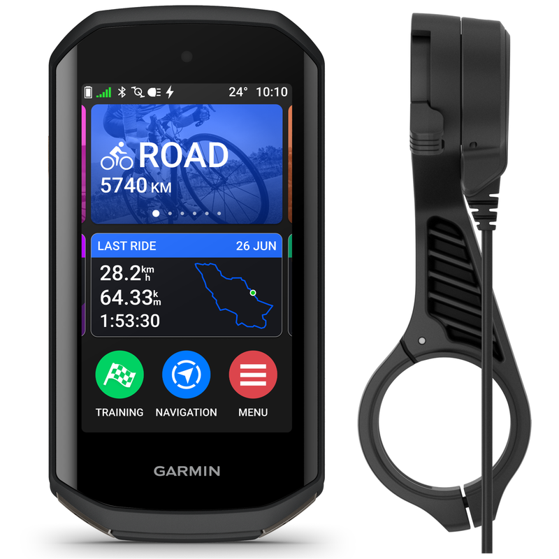 Garmin Edge 1050 Premium Cycling Computer, Vivid Color Touchscreen Display, Built-in Speaker, Advanced Training, Wearable4U