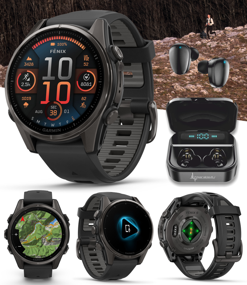 Garmin fenix 8, Multisport GPS Smartwatch, Wearable4U