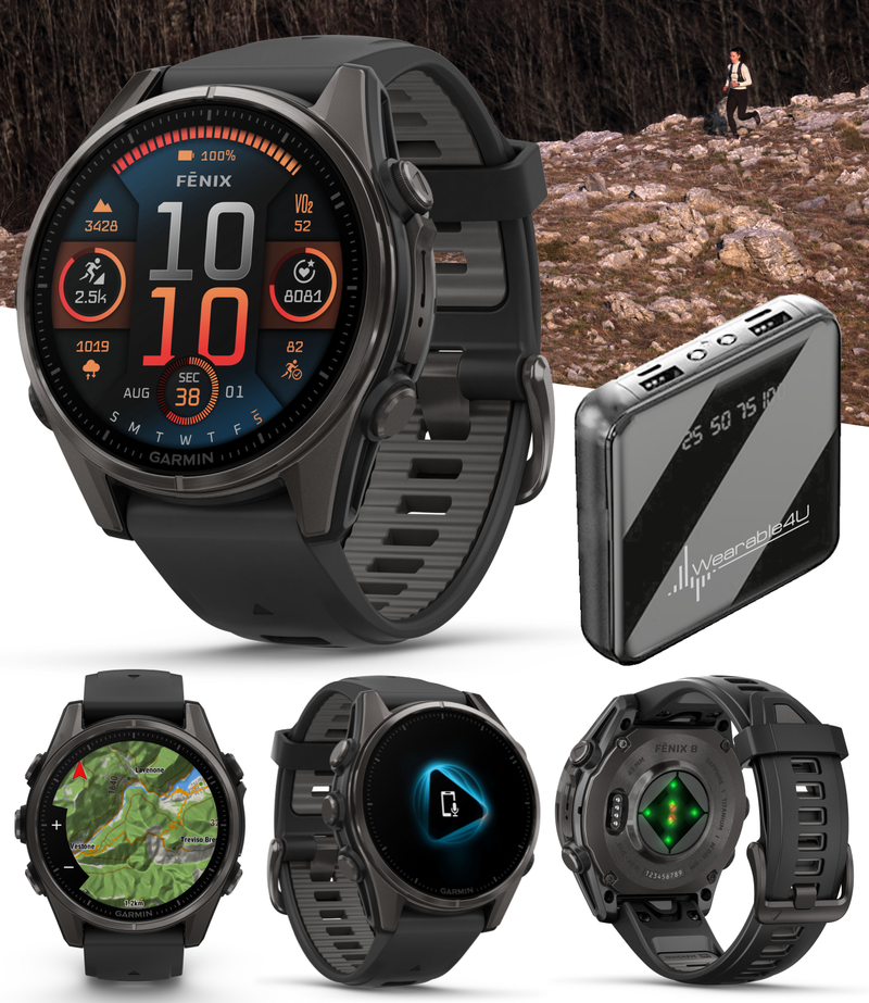 Garmin fenix 8, Multisport GPS Smartwatch, Wearable4U