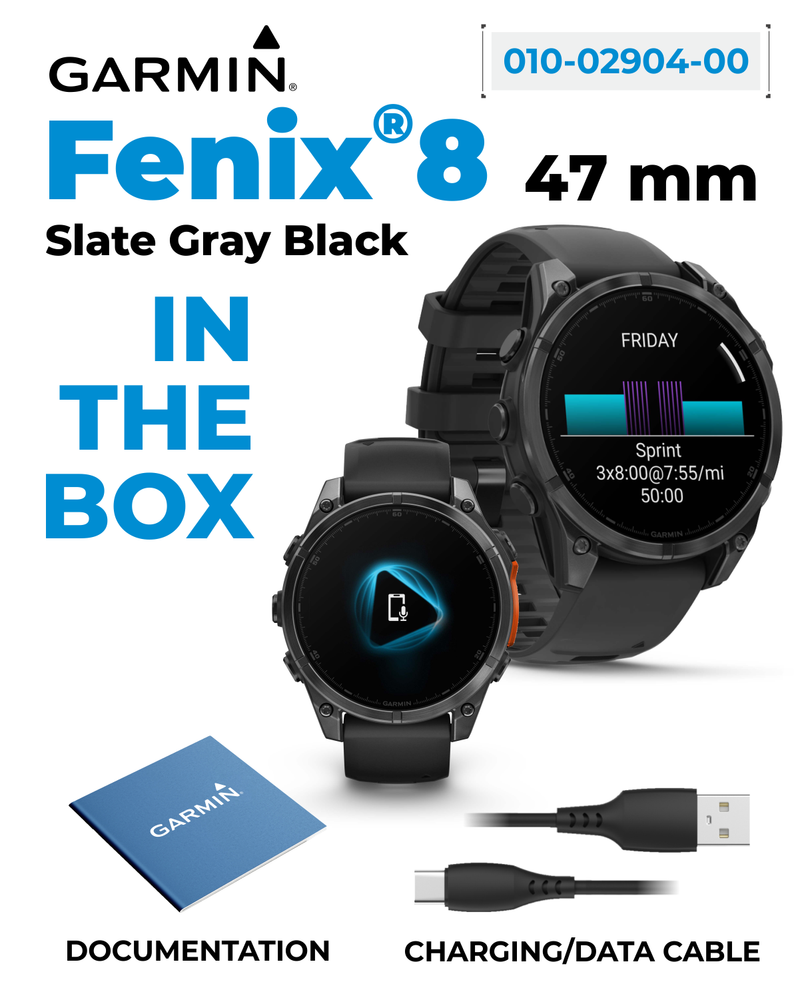 Garmin fenix 8, Multisport GPS Smartwatch, Wearable4U