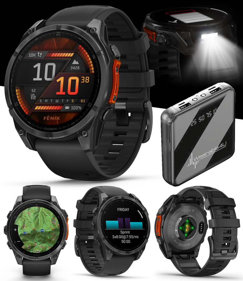 Garmin fenix 8, Multisport GPS Smartwatch, Wearable4U