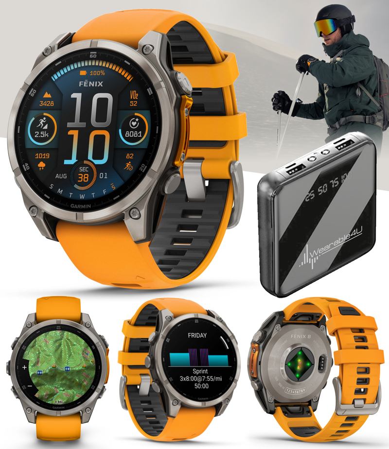 Garmin fenix 8, Multisport GPS Smartwatch, Wearable4U