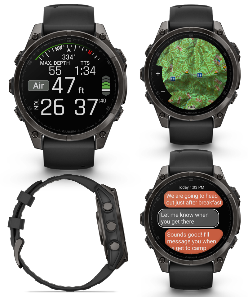 Garmin fenix 8, Multisport GPS Smartwatch, Wearable4U