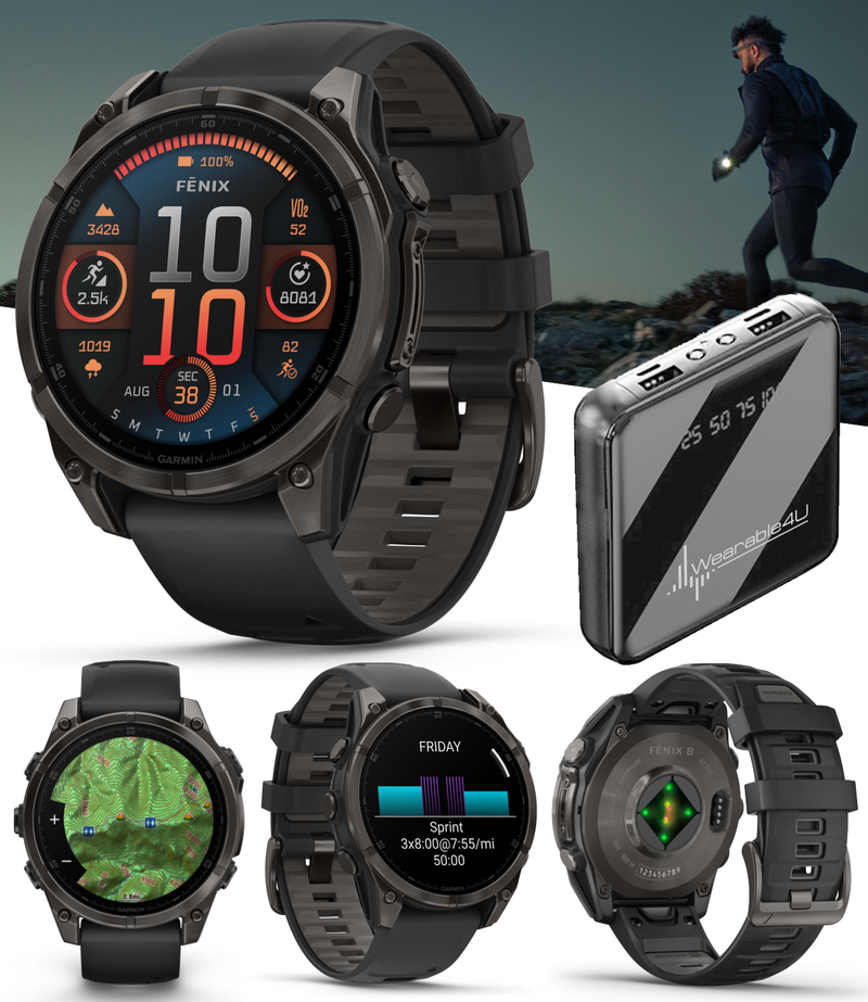 Garmin fenix 8, Multisport GPS Smartwatch, Wearable4U