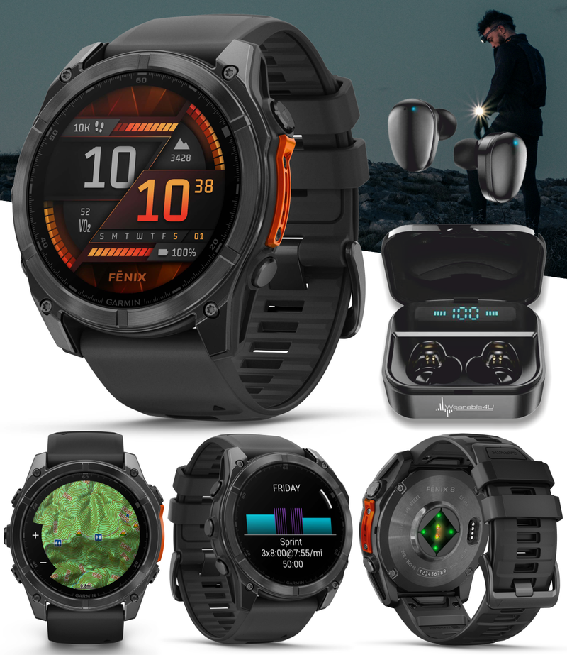 Garmin fenix 8, Multisport GPS Smartwatch, Wearable4U