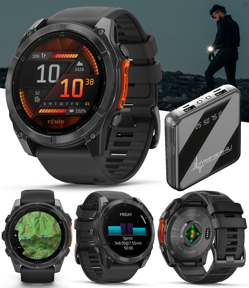 Garmin fenix 8, Multisport GPS Smartwatch, Wearable4U