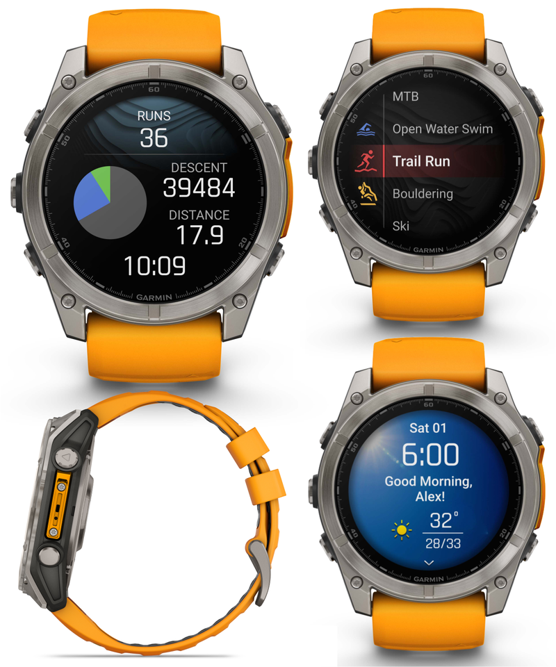 Garmin fenix 8, Multisport GPS Smartwatch, Wearable4U