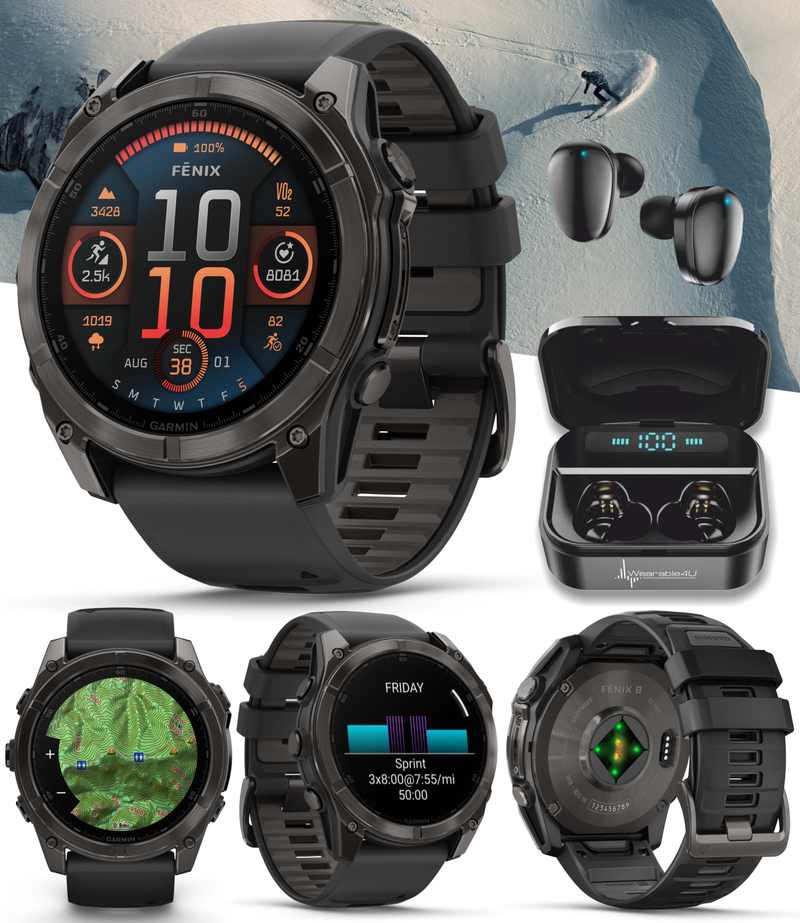 Garmin fenix 8, Multisport GPS Smartwatch, Wearable4U