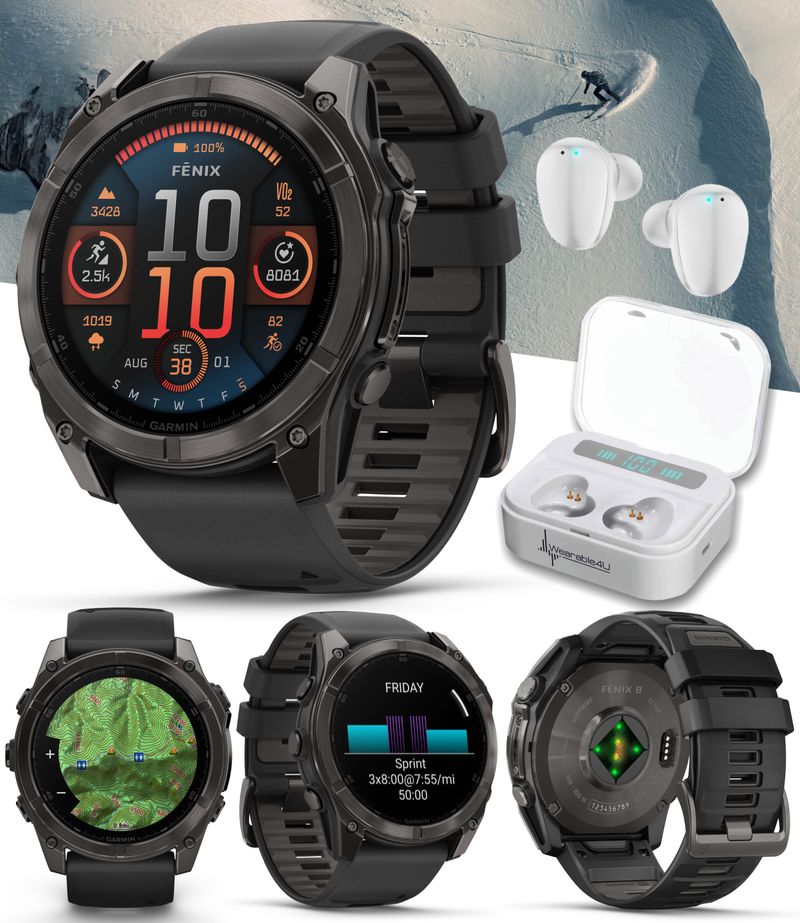 Garmin fenix 8, Multisport GPS Smartwatch, Wearable4U