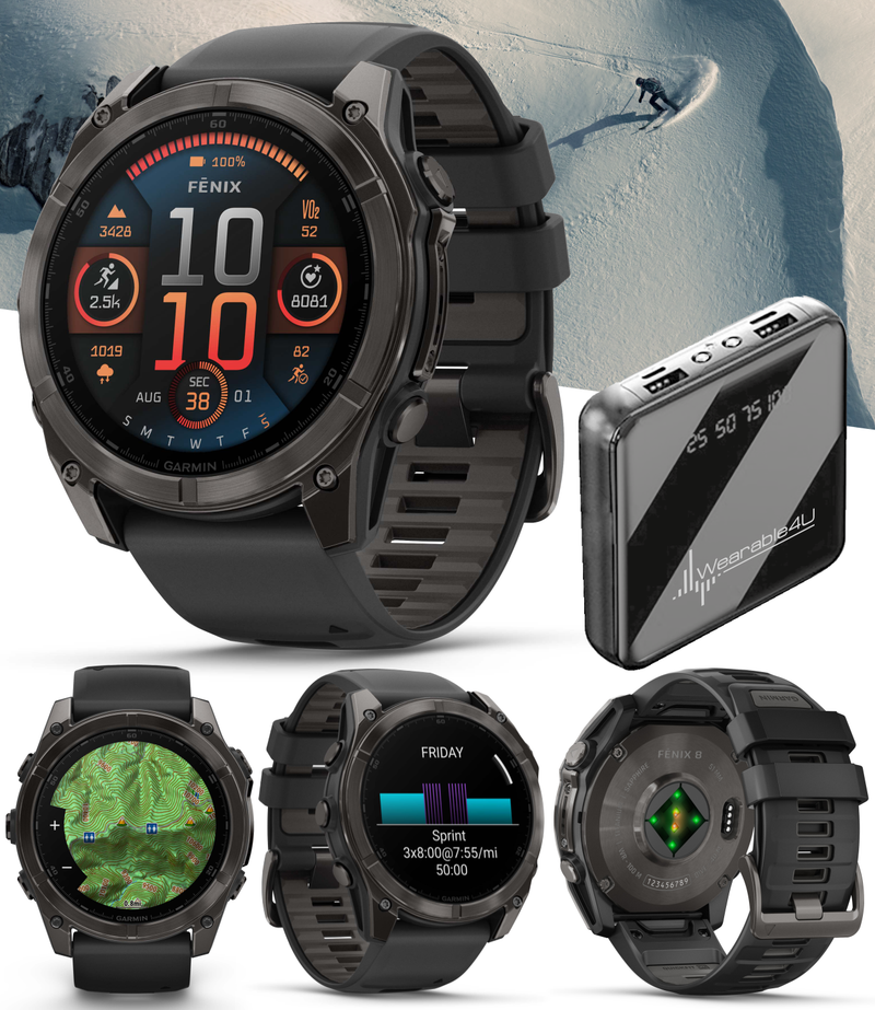 Garmin fenix 8, Multisport GPS Smartwatch, Wearable4U