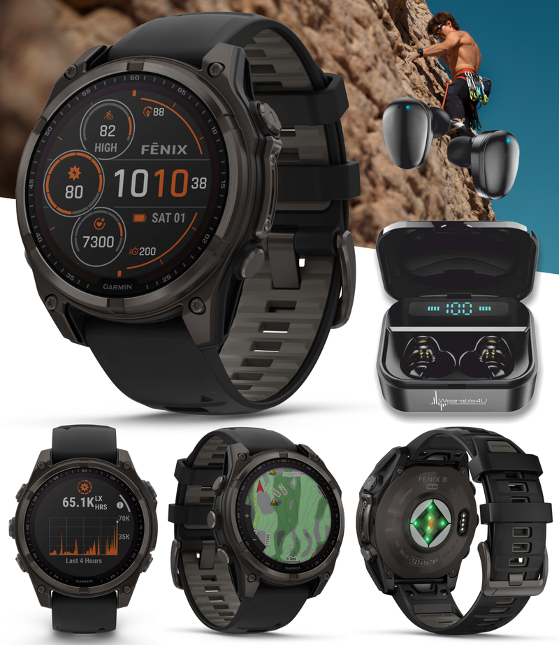 Garmin fenix 8, Multisport GPS Smartwatch, Wearable4U