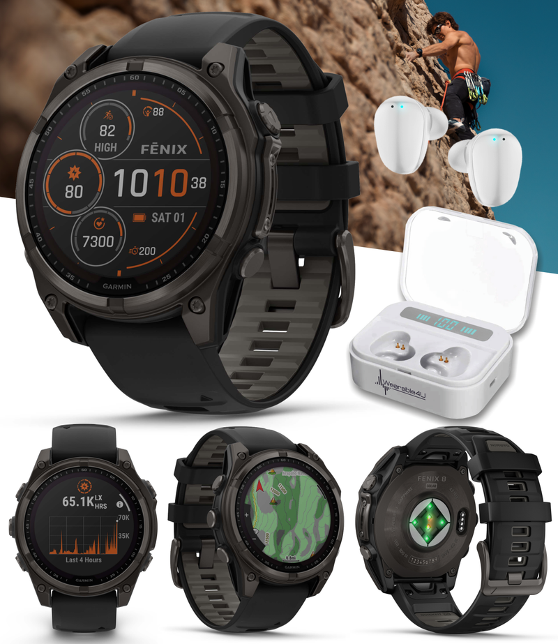 Garmin fenix 8, Multisport GPS Smartwatch, Wearable4U