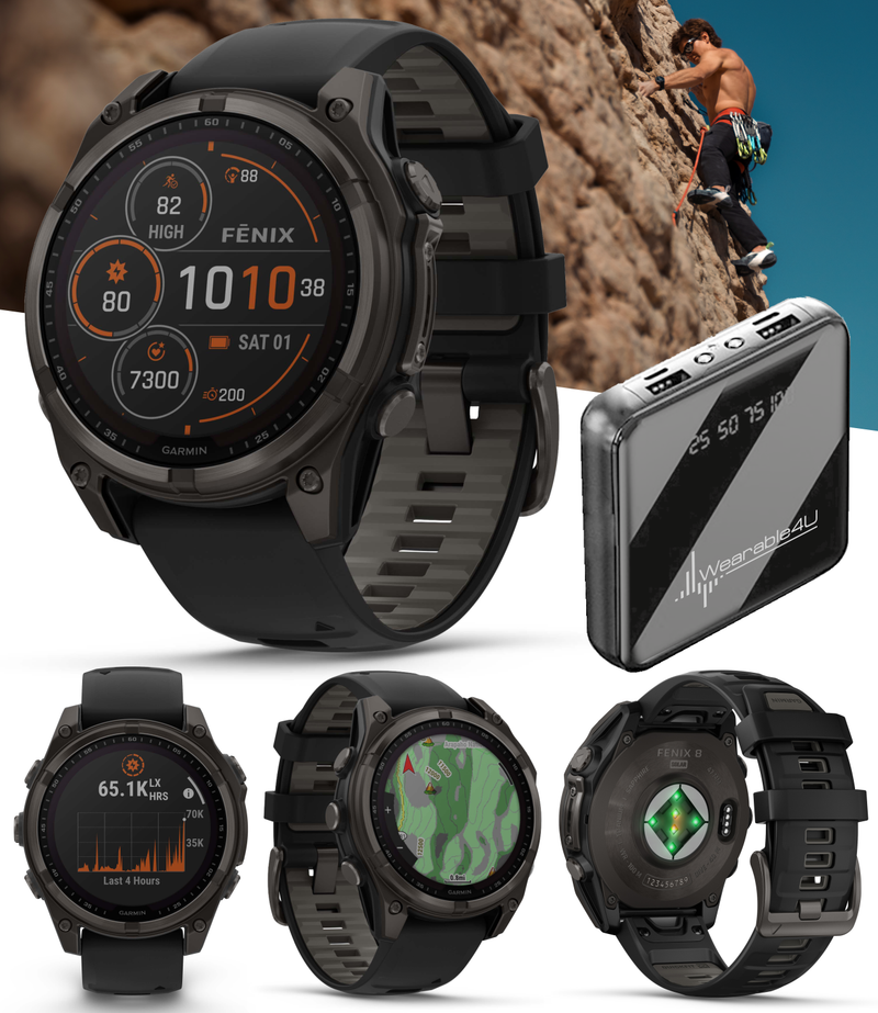 Garmin fenix 8, Multisport GPS Smartwatch, Wearable4U