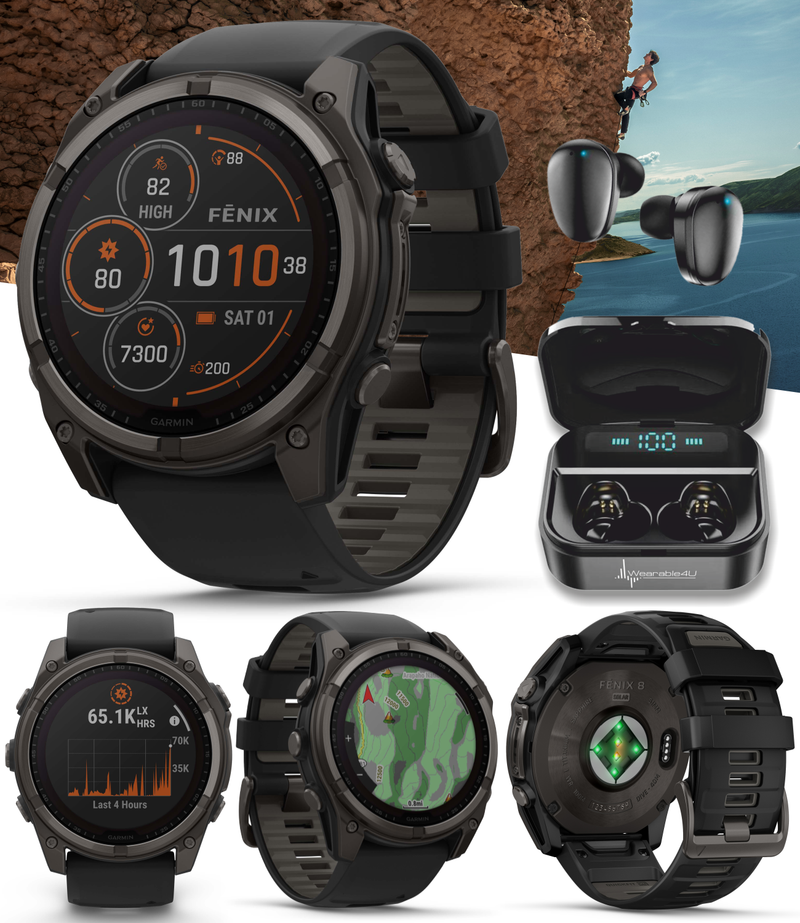 Garmin fenix 8, Multisport GPS Smartwatch, Wearable4U