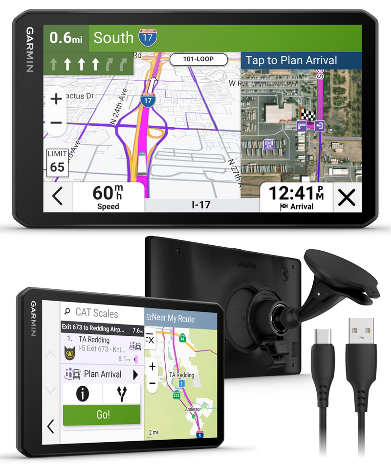 Garmin dezl OTR Easy-to-Read GPS Truck Navigator, Wearable4U