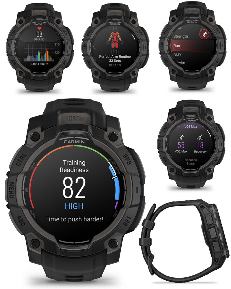 Garmin Instinct 3 Rugged Outdoor GPS Smartwatch, Wearable4U