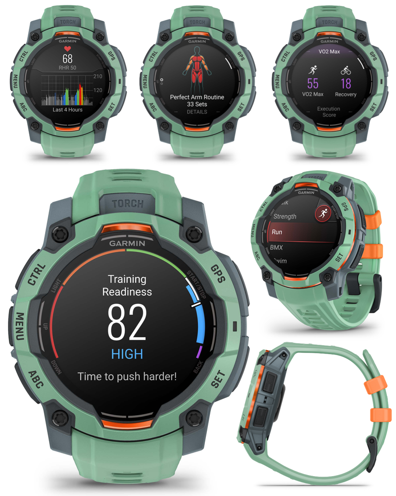 Garmin Instinct 3 Rugged Outdoor GPS Smartwatch, Wearable4U