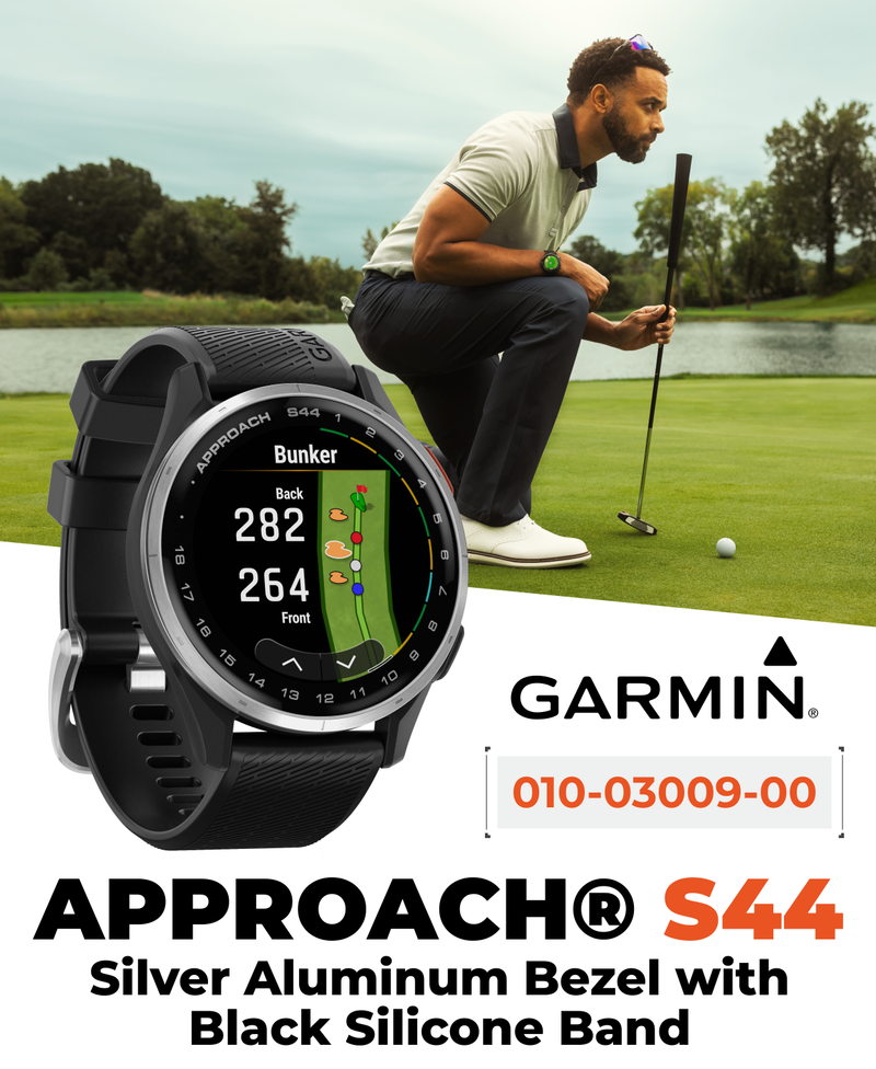 Garmin Approach S44 Golf GPS Smartwatch, Wearable4U