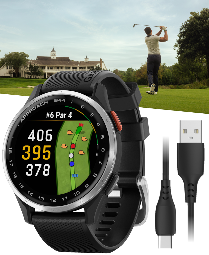 Garmin Approach S44 Golf GPS Smartwatch, Wearable4U