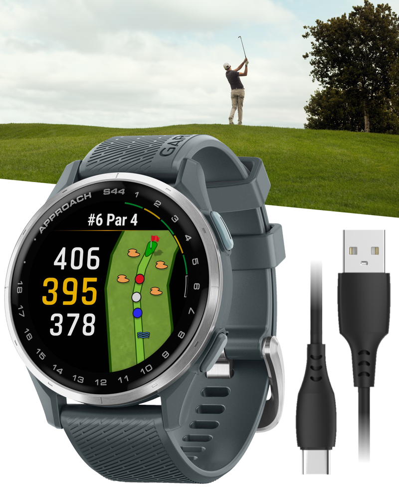 Garmin Approach S44 Golf GPS Smartwatch, Wearable4U