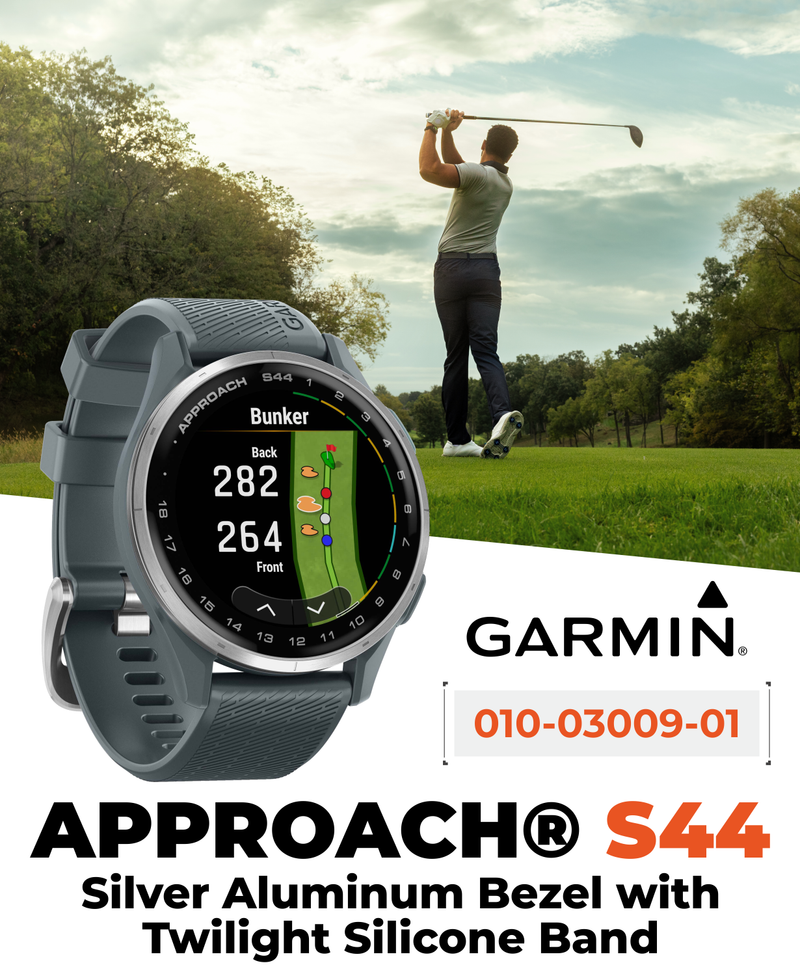 Garmin Approach S44 Golf GPS Smartwatch, Wearable4U