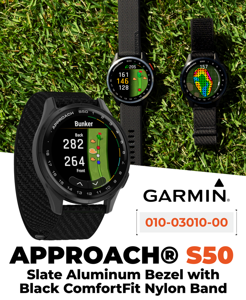 Garmin Approach S50 Golf GPS Smartwatch, Wearable4U