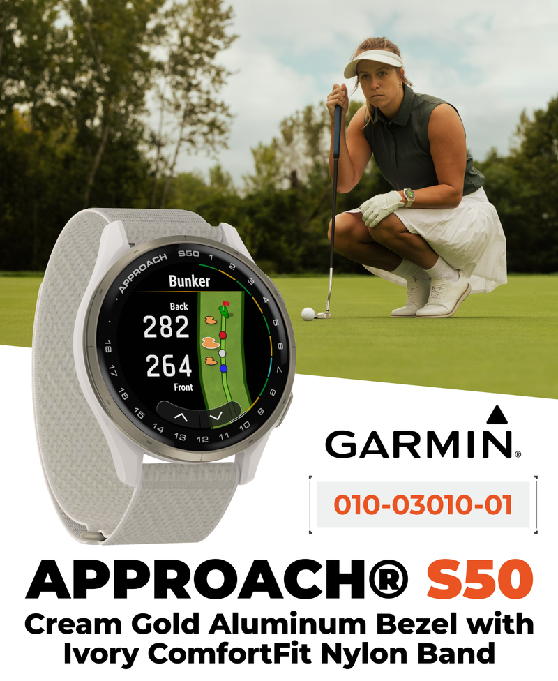 Garmin Approach S50 Golf GPS Smartwatch, Wearable4U