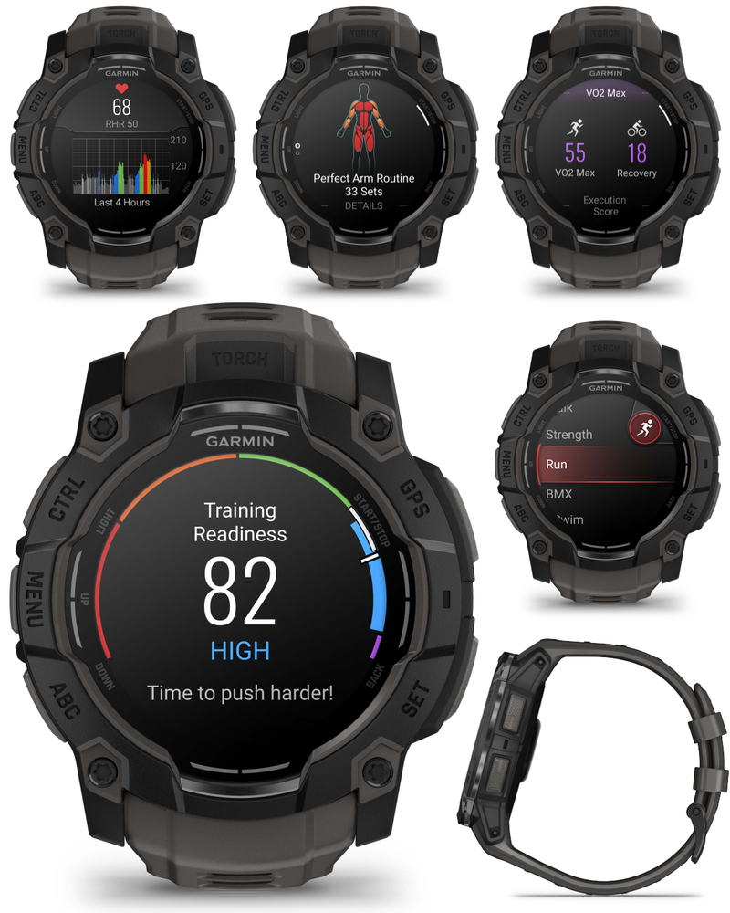 Garmin Instinct 3 Rugged Outdoor GPS Smartwatch, Wearable4U