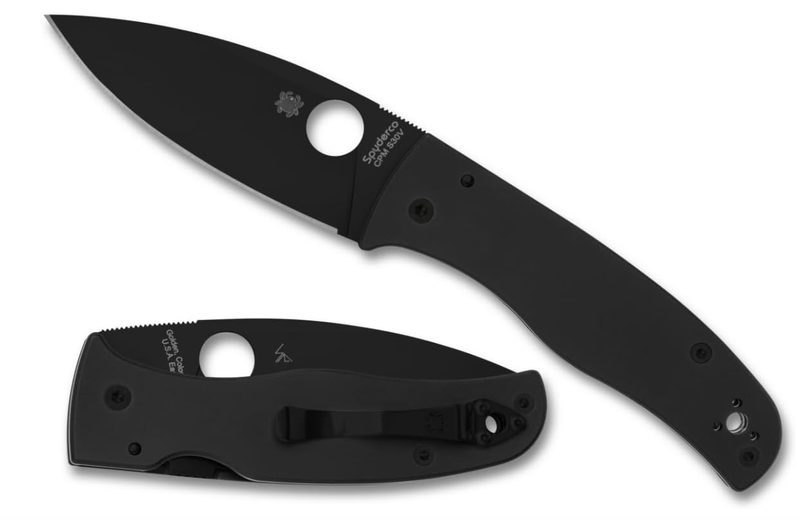 Spyderco Bodacious Black Blade S30V DLC Coating C263GPBK