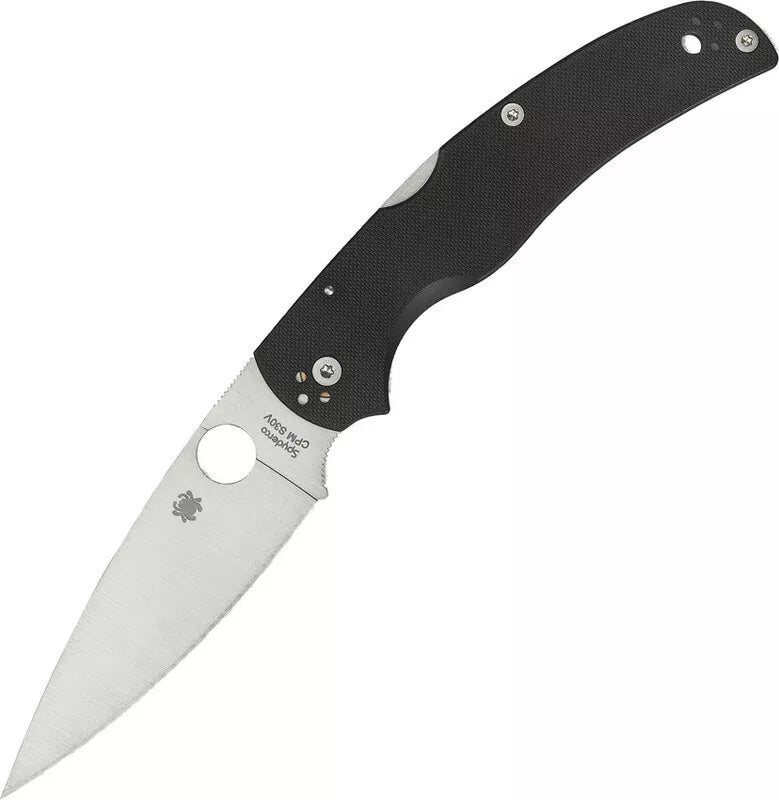 Spyderco Native Chief Plain Edge Folding 4.08" Pocket Knife (C244GP)