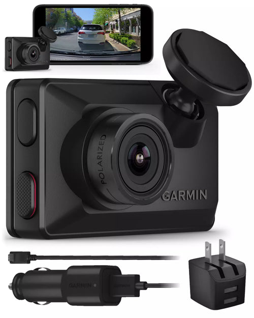 Garmin 4K Touchscreen Dash Cam X310 with a 140-degree Field of View and built-in Clarity Polarizer (010-02860-00)