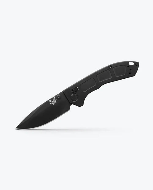 Benchmade 743BK-01 Mini Narrows Black 2.98" Plain Edge Folding Pocket Knife