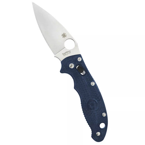 Spyderco Manix 2 Lightweight FRCP Dark Blue CMP S110V 3.37" Folding Pocket Knife