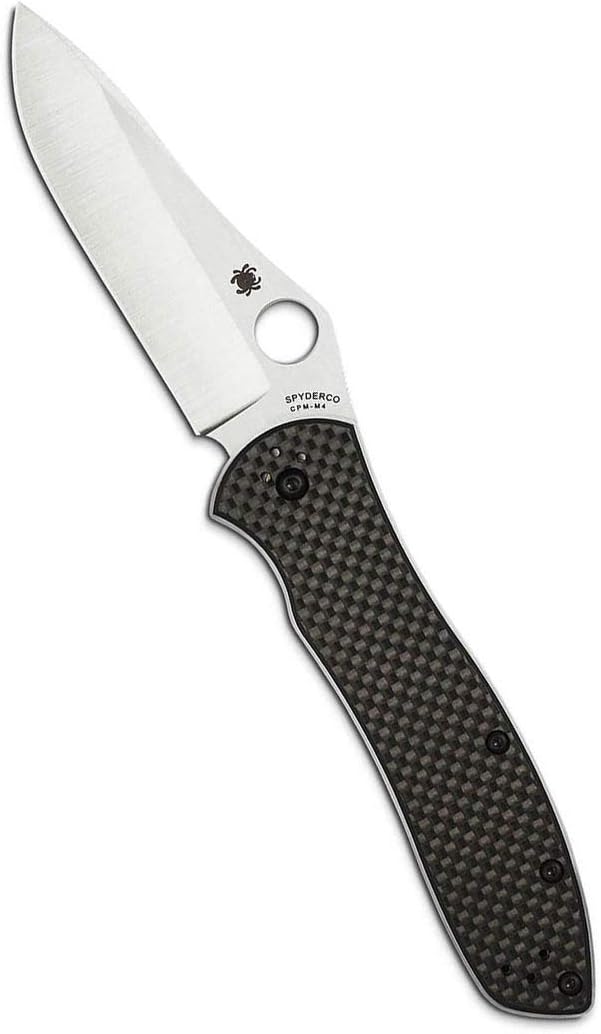 Spyderco Bradley Folder 2 Carbon Fiber 3.66" Folding Pocket Knife (C134CFP2)