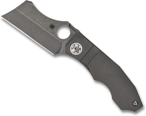 Spyderco Stovepipe 2.78" Plain Edge Folding Pocket Knife (C260TIP)
